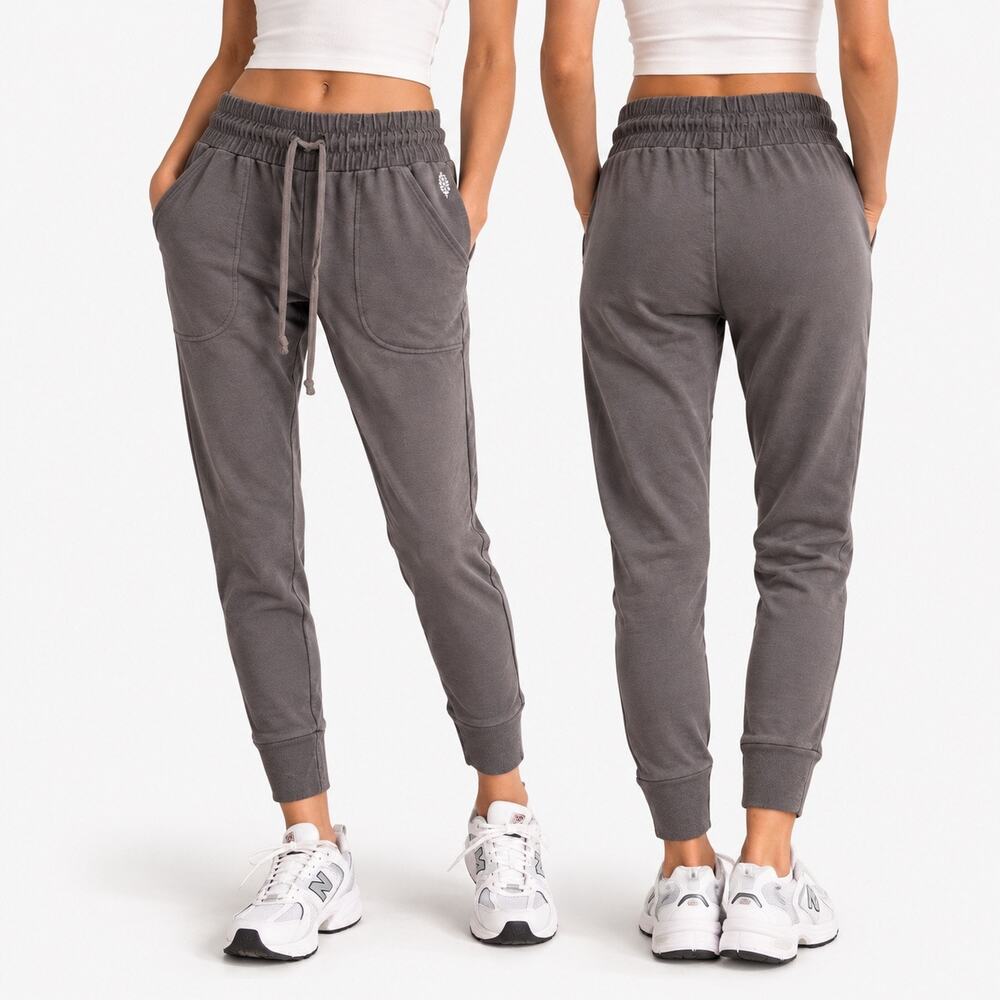 Free People Movement Sunny Skinny Sweat Pants Charcoal Grey
